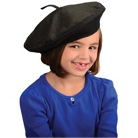 GIFTBASKET 11 in. Black Beret GI1487388